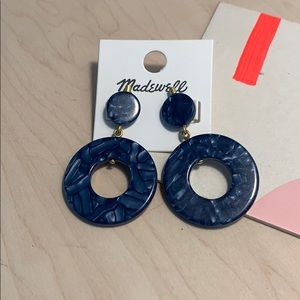 Madewell circle statement earrings